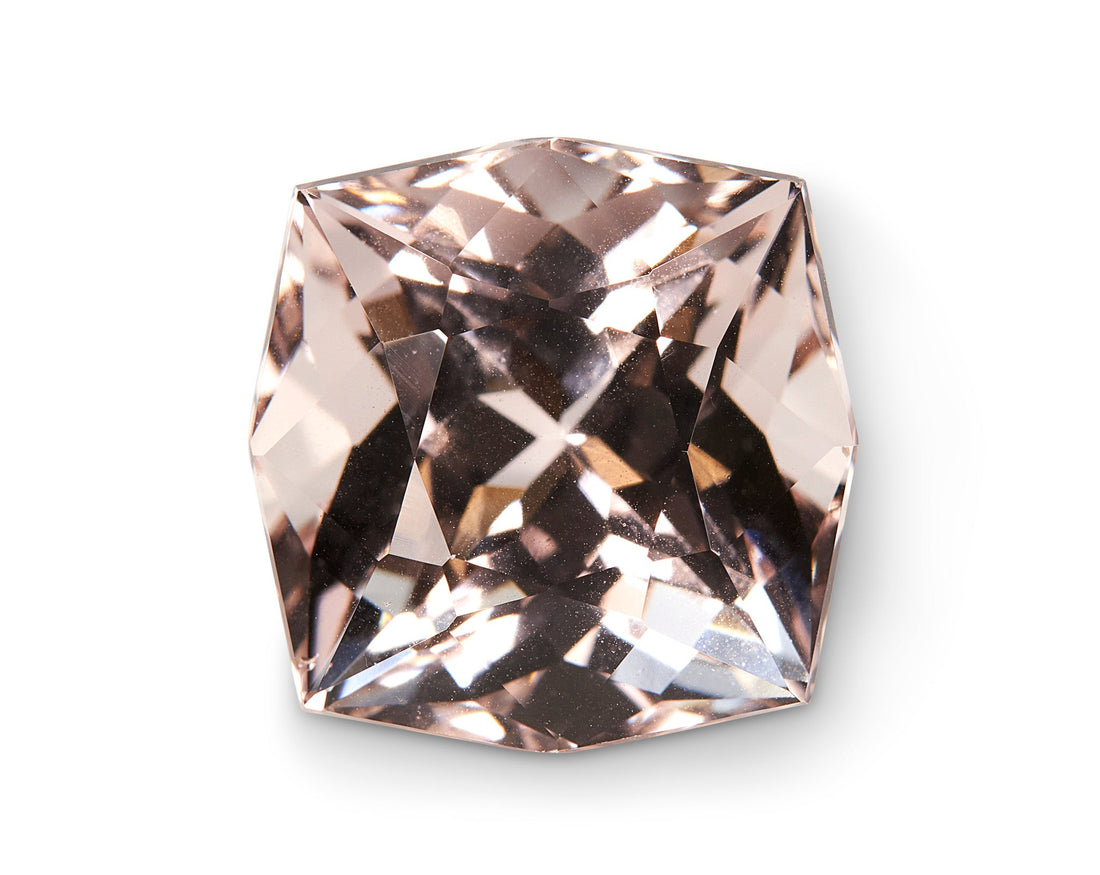 15.19ct Morganite Fancy Cut GIA Certified 