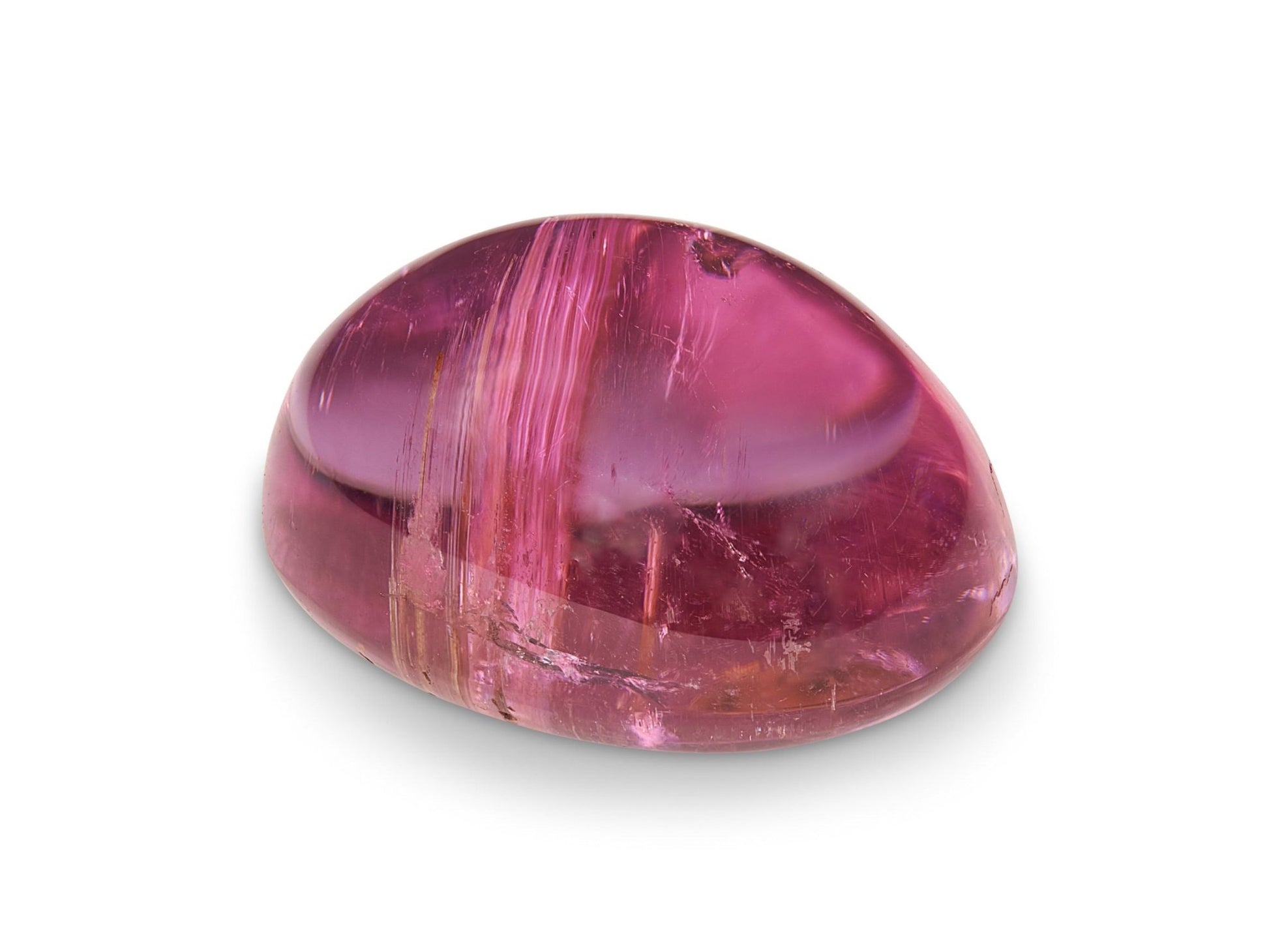 19.28ct Pink Tourmaline Cabochon - The Sapphire Merchant