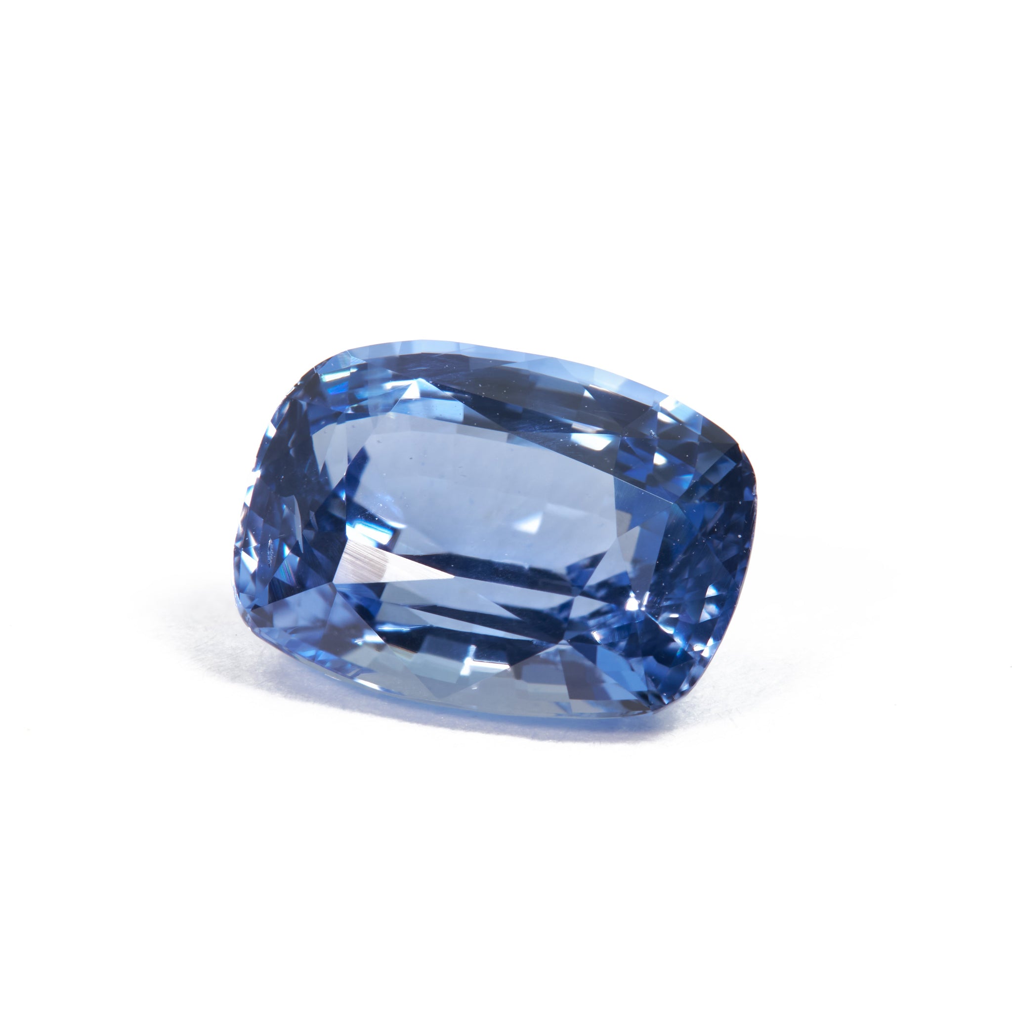2.53ct Cornflower Blue Sapphire Cushion Cut