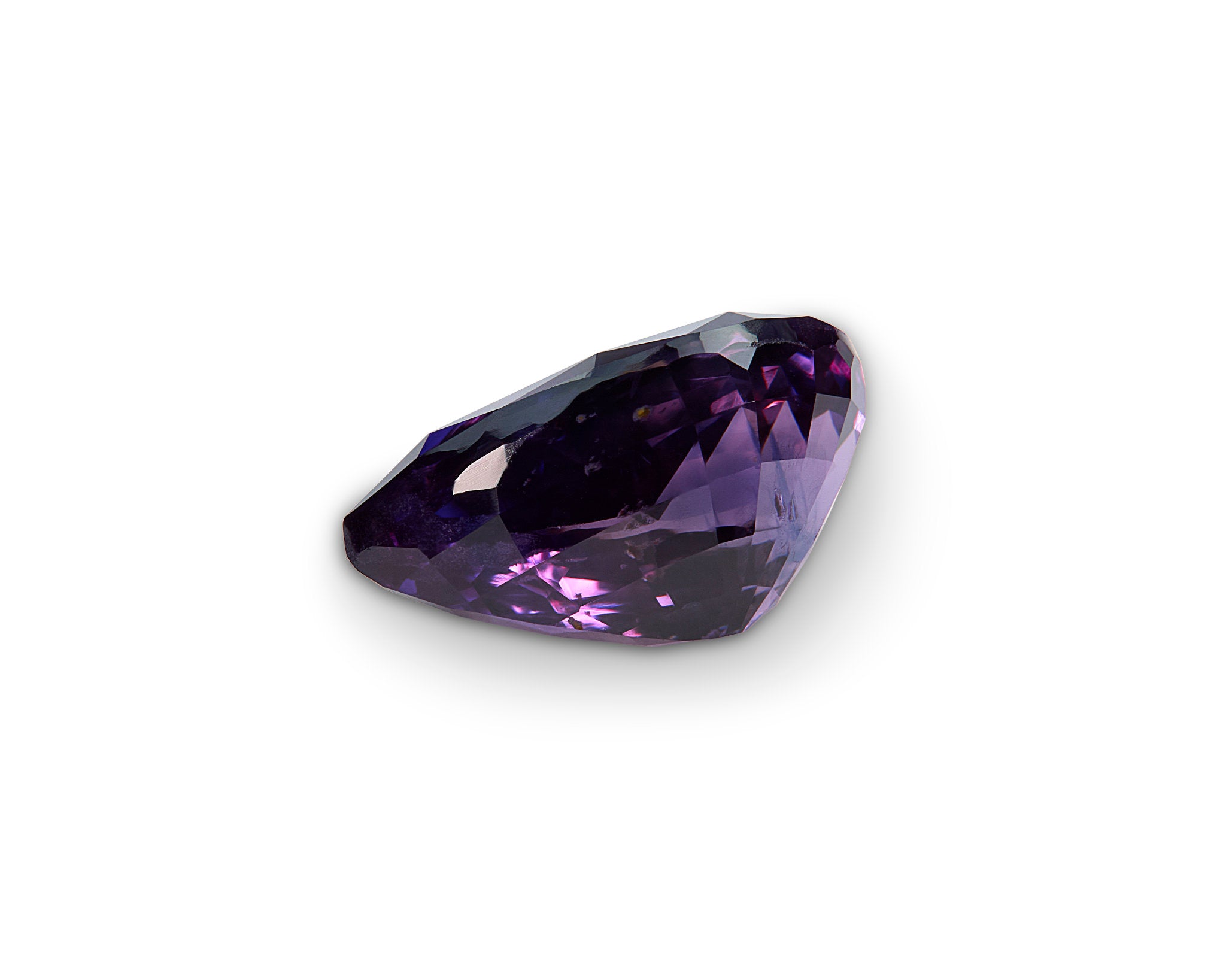 2.01ct Violet Purple Sapphire Pear Shape