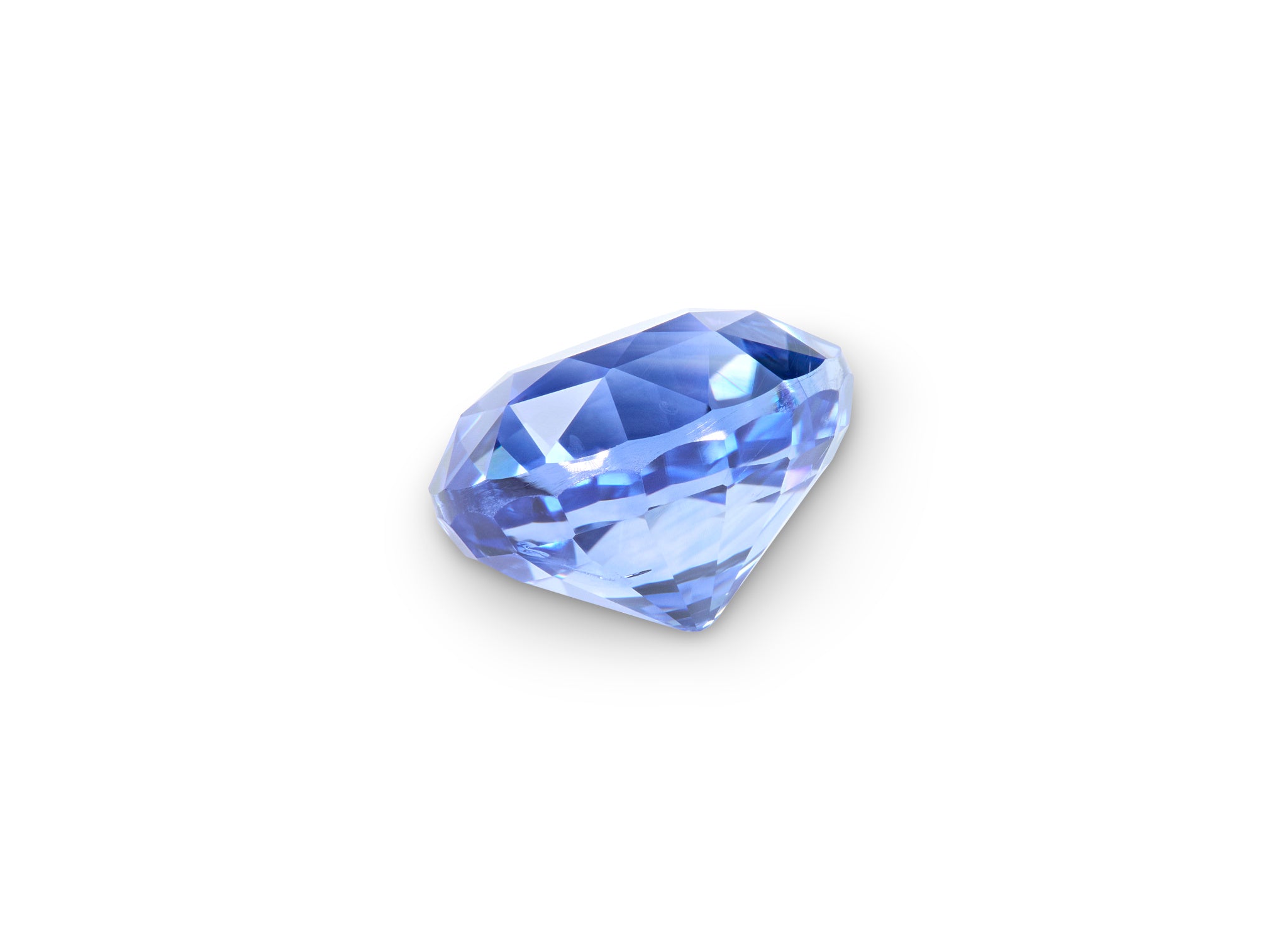 2.01ct Cornflower Blue Ceylon Sapphire Round Cut
