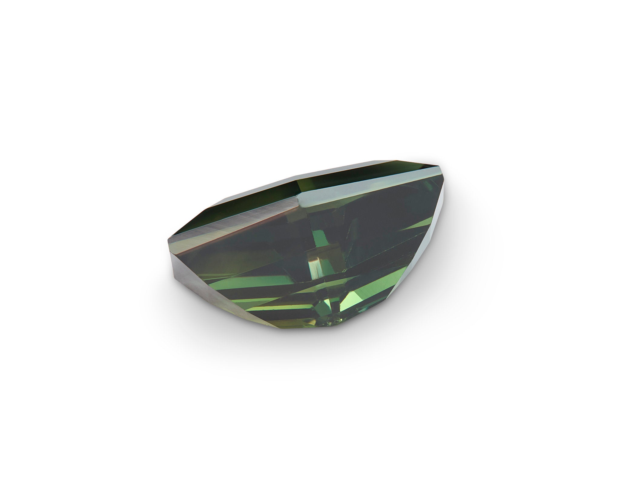 2.02ct Kite Cut Green Sapphire
