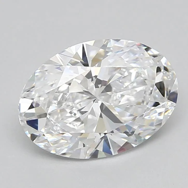 2.04ct Oval Lab Grown Diamond (Colour D, Clarity VVS1, GIA Certified)