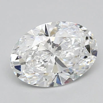 2.04ct Oval Lab Grown Diamond (Colour D, Clarity VVS1, GIA Certified)