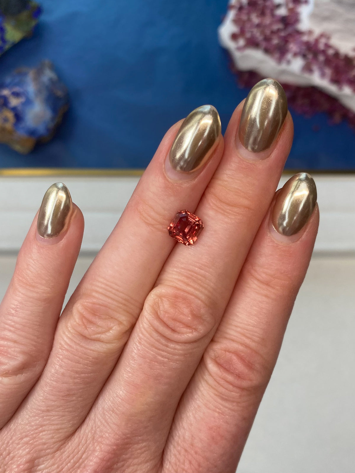 2.10ct Orange Sapphire