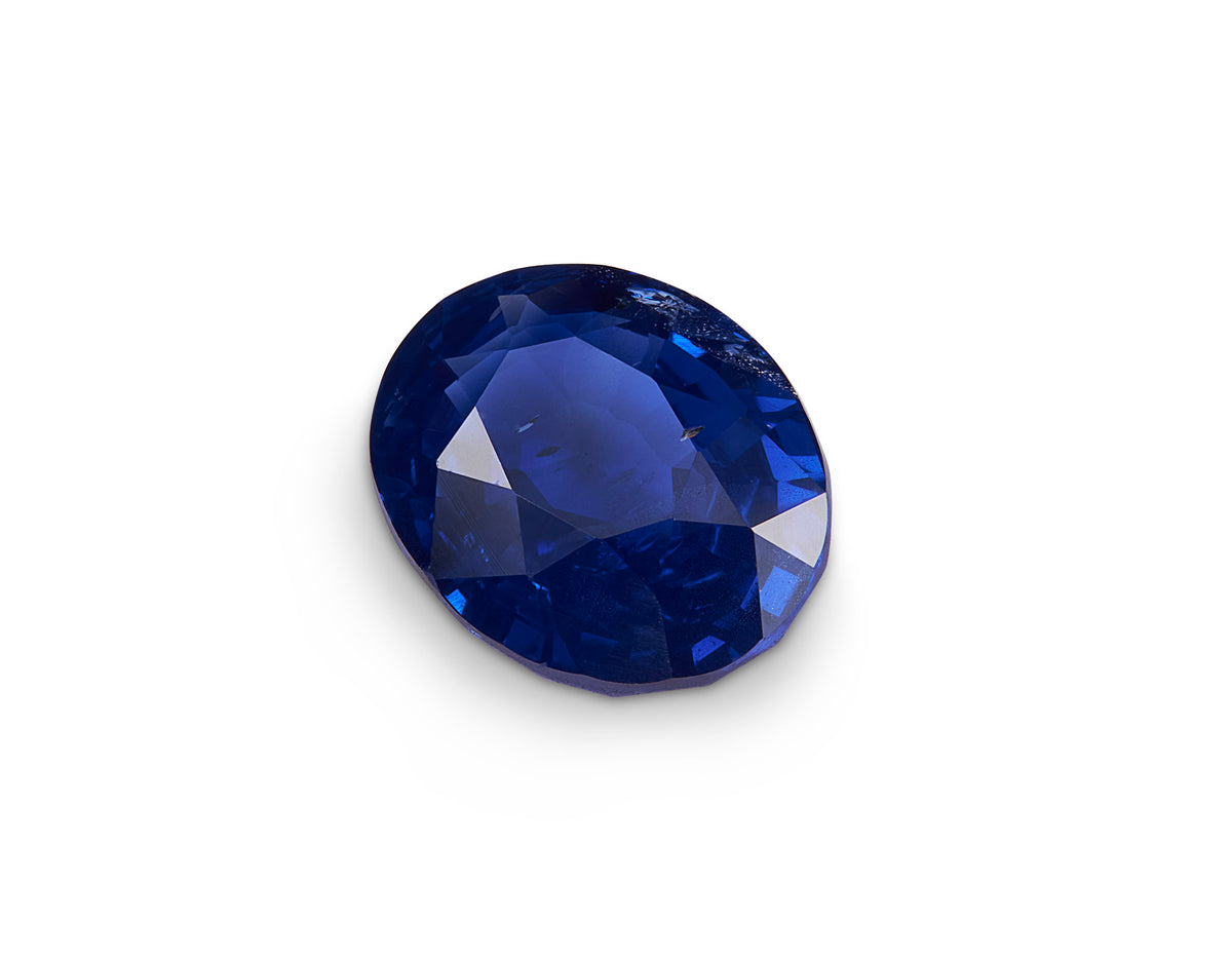 2.11ct Royal Blue Sapphire - The Sapphire Merchant