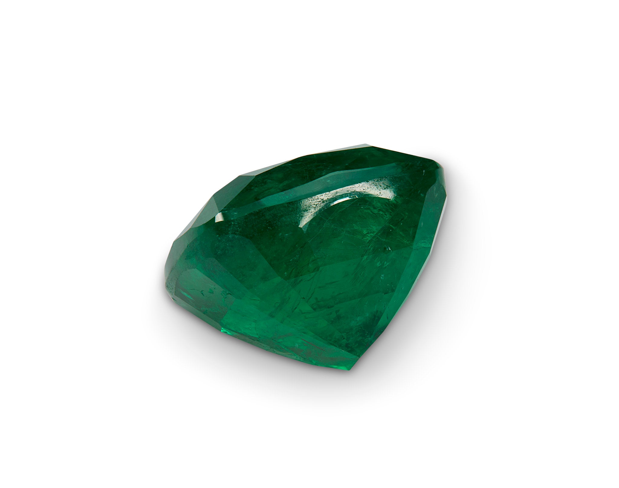 2.13ct Zambian Emerald Cushion Shape