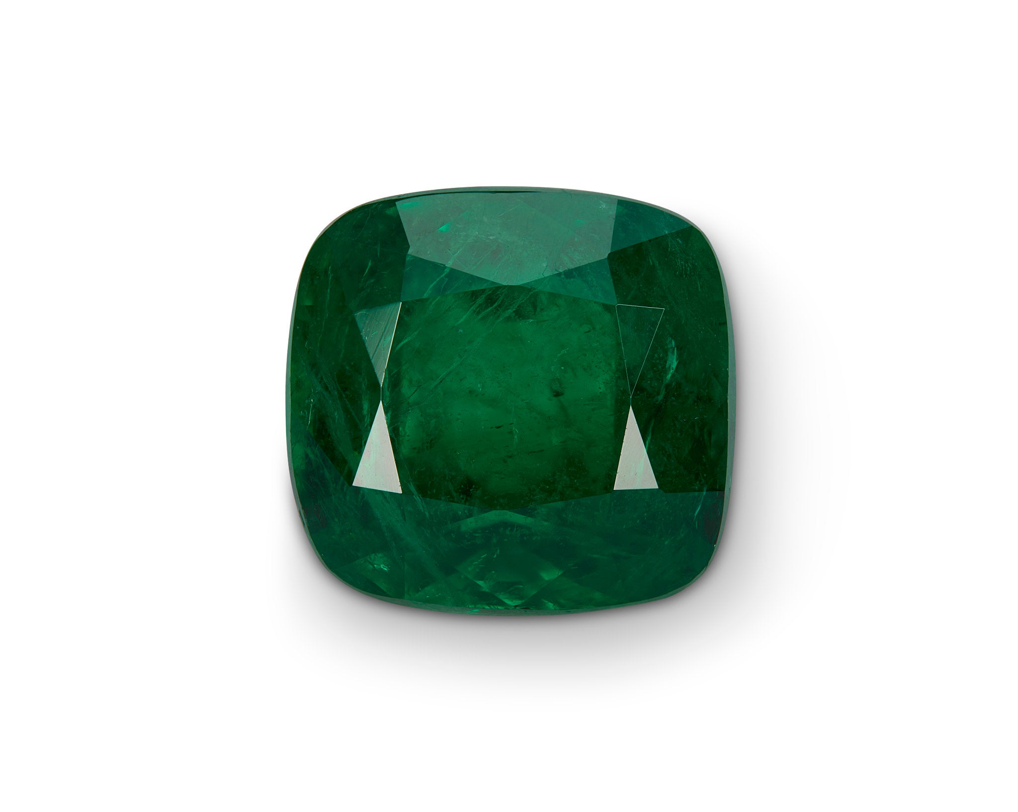 2.13ct Zambian Emerald Cushion Shape