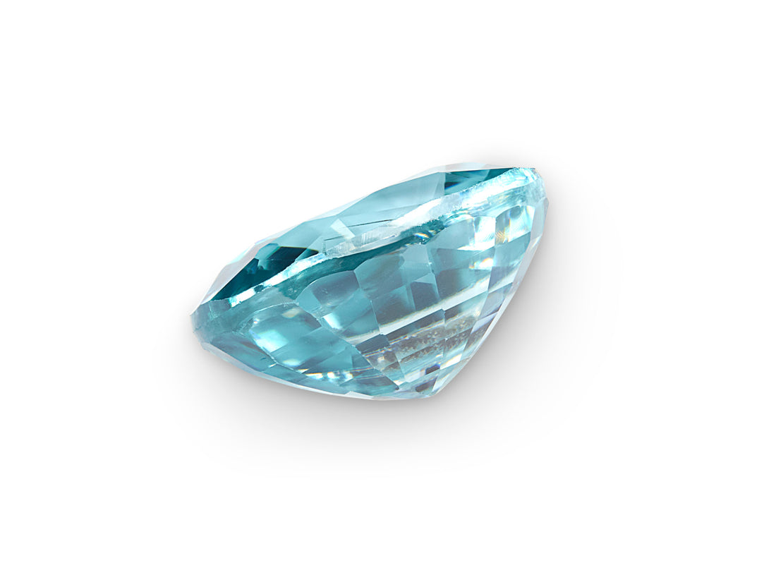 2.17ct Cambodian Blue Zircon - The Sapphire Merchant