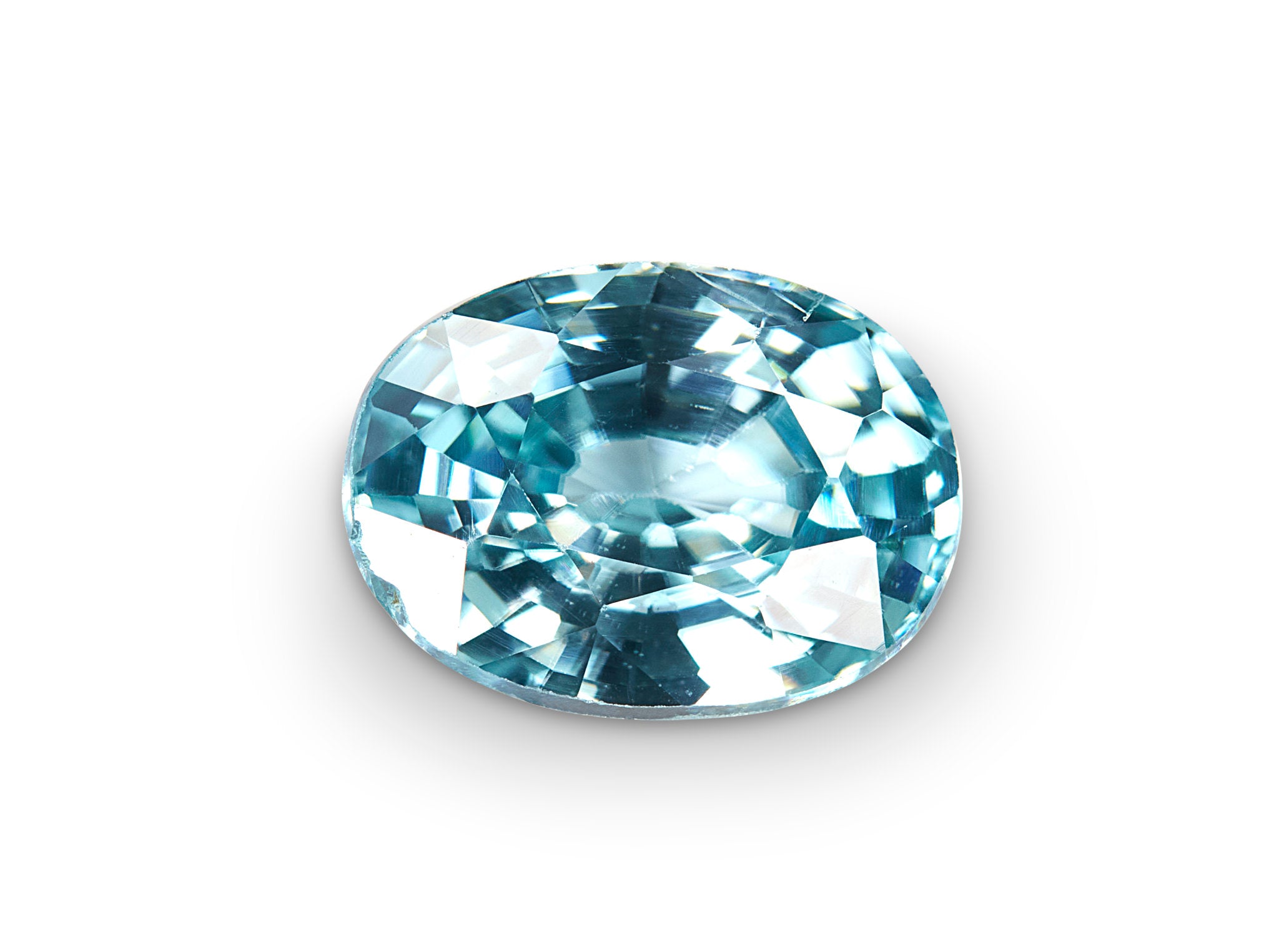 2.17ct Cambodian Blue Zircon - The Sapphire Merchant