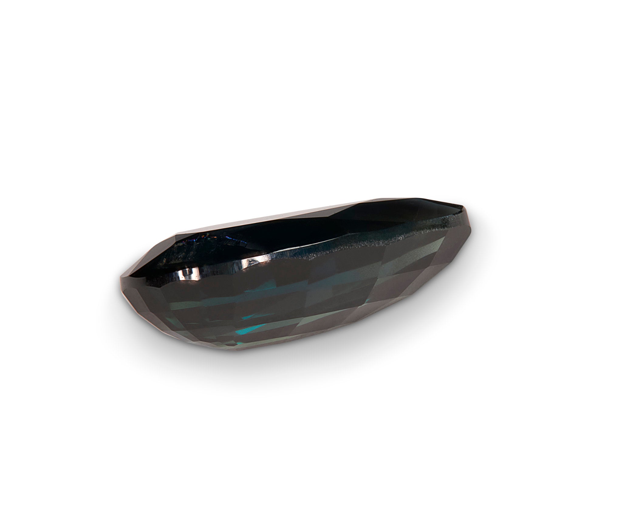 2.21ct Teal Blue Sapphire - The Sapphire Merchant
