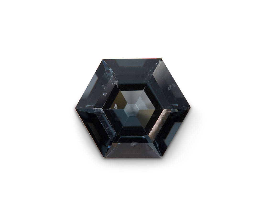 2.22ct Burmese Gunmetal Spinel - The Sapphire Merchant