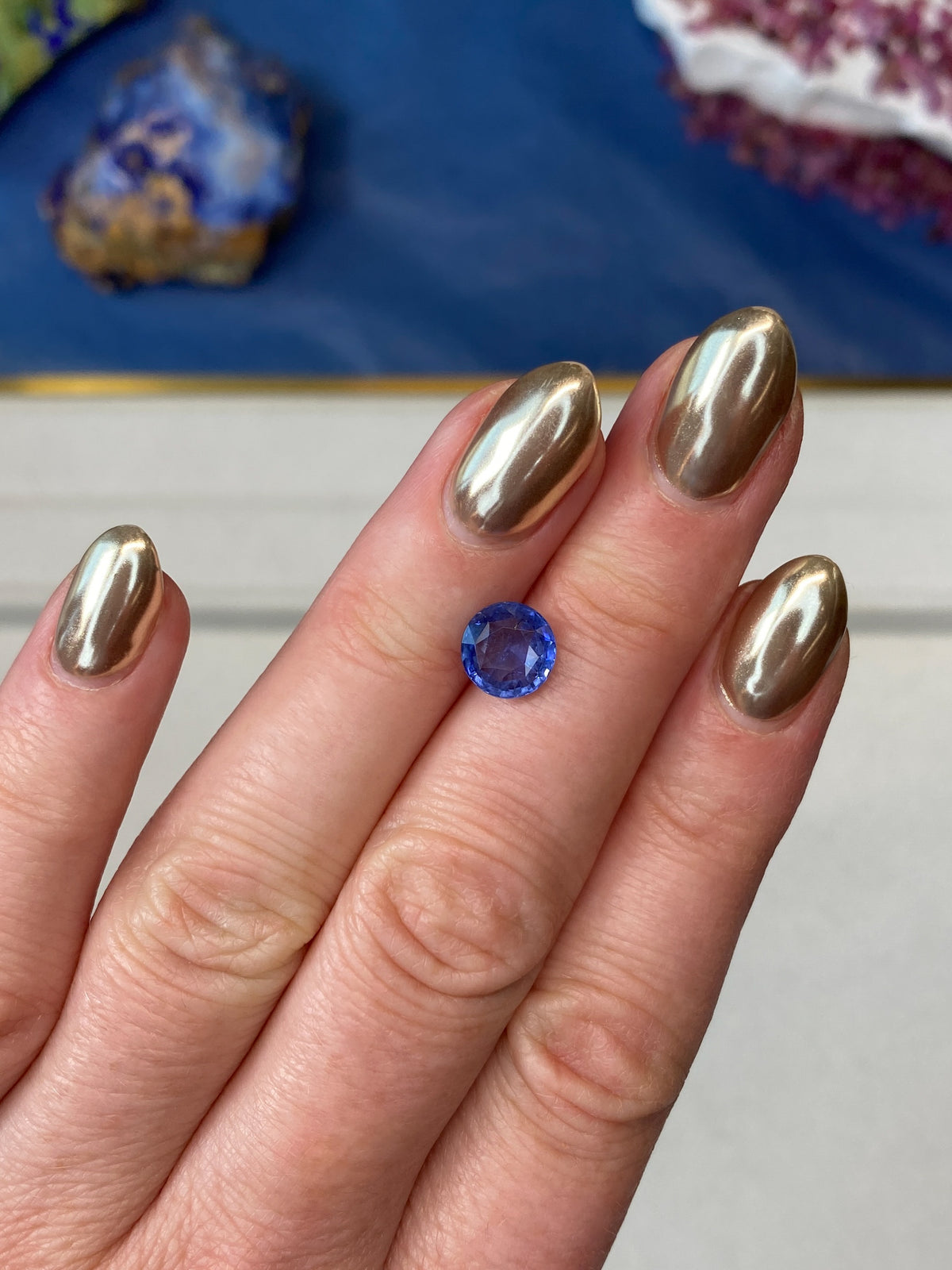 2.23ct Blue Sapphire Round Cut