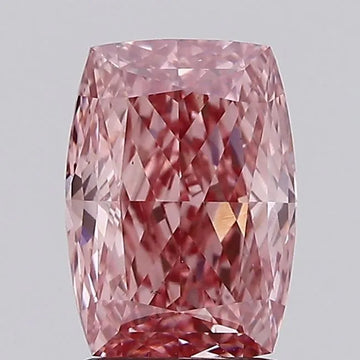 2.23ct Cushion modified Lab Grown Diamond (Colour Fancy Vivid Pink, Clarity VS1, IGI Certified)