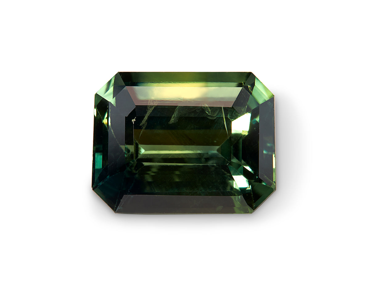 2.23ct Teal Green Sapphire