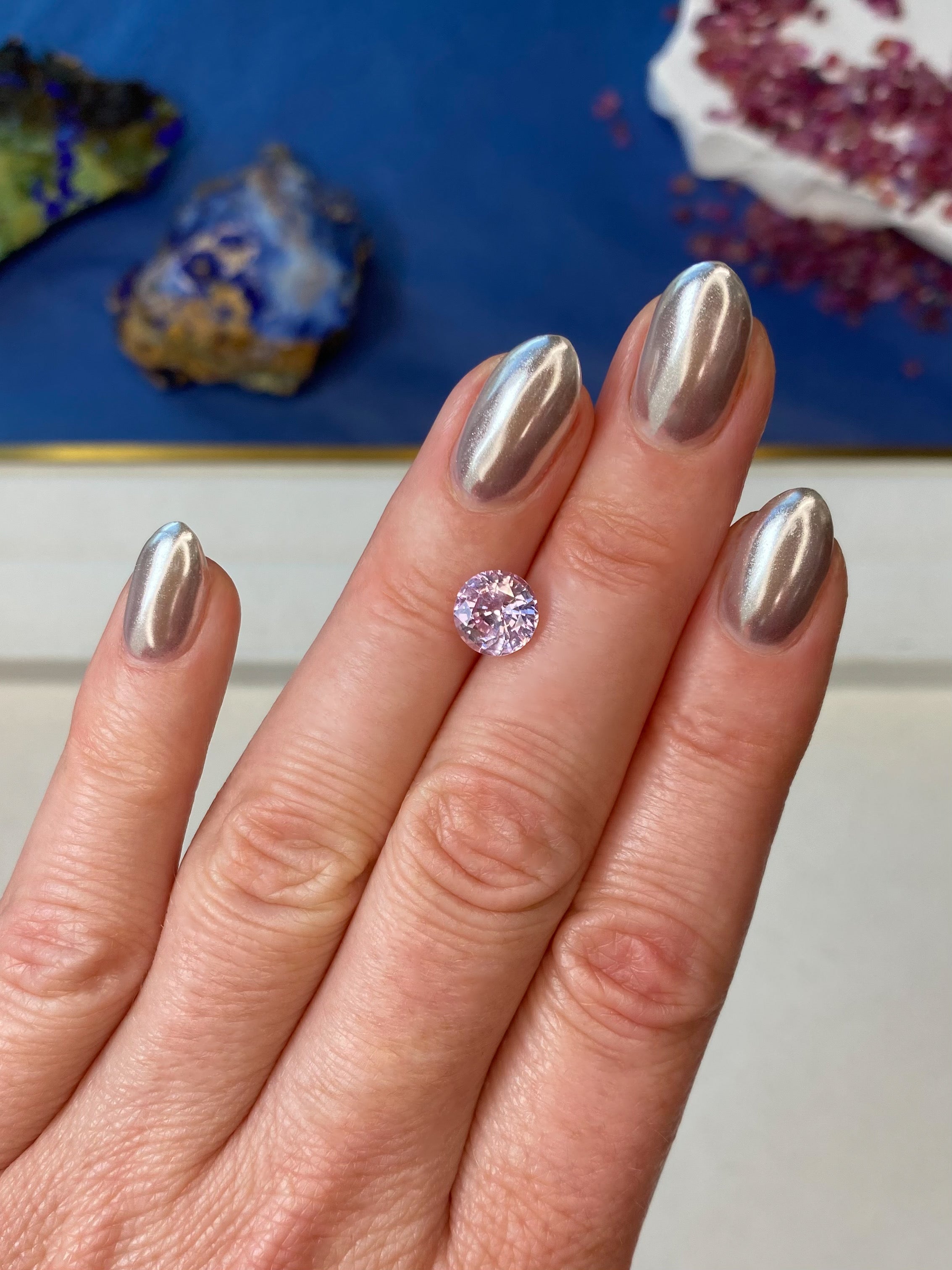 2.25ct Pastel Purple Sapphire