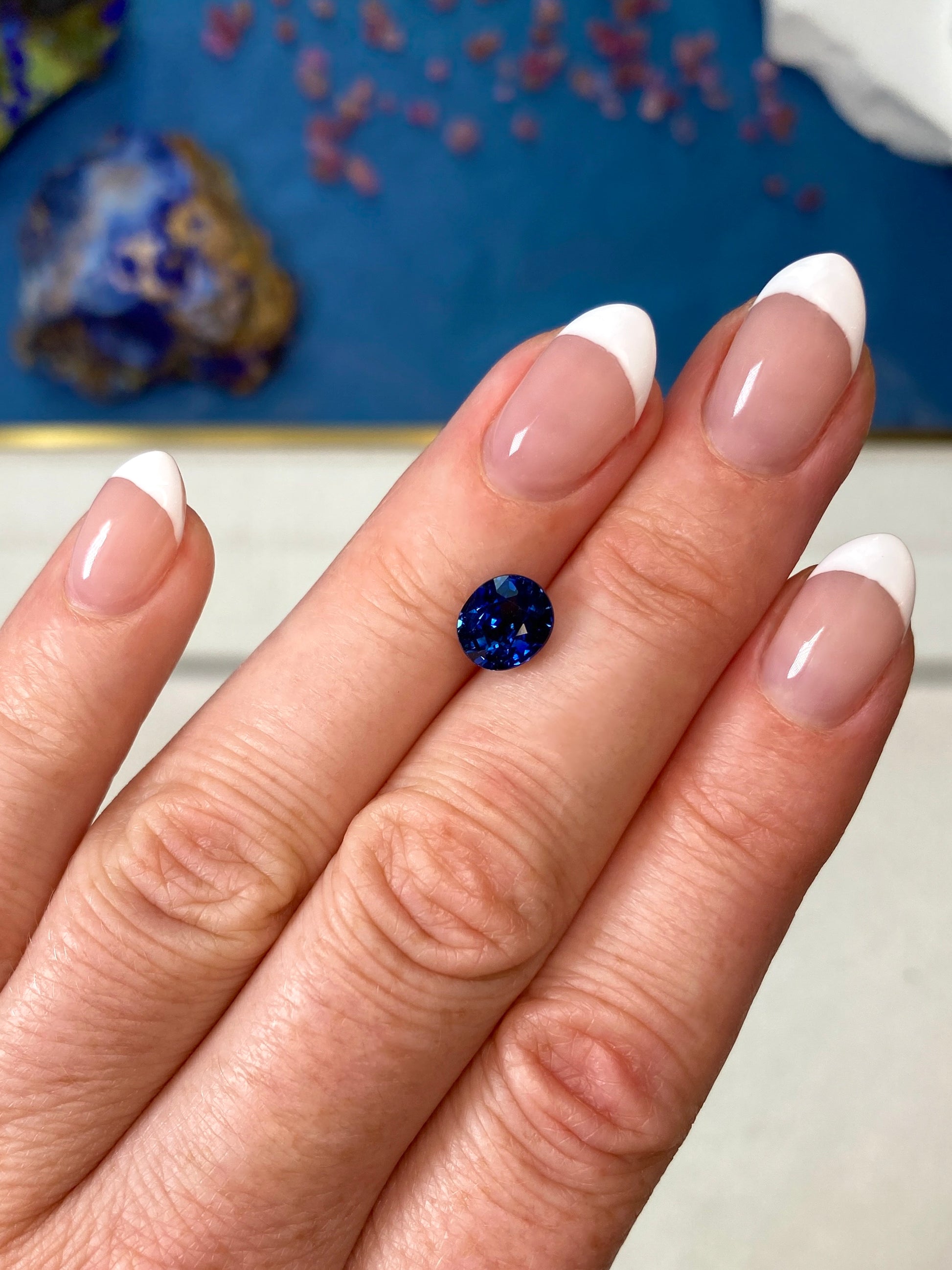 2.26ct Royal Blue Sapphire Ethiopia Origin