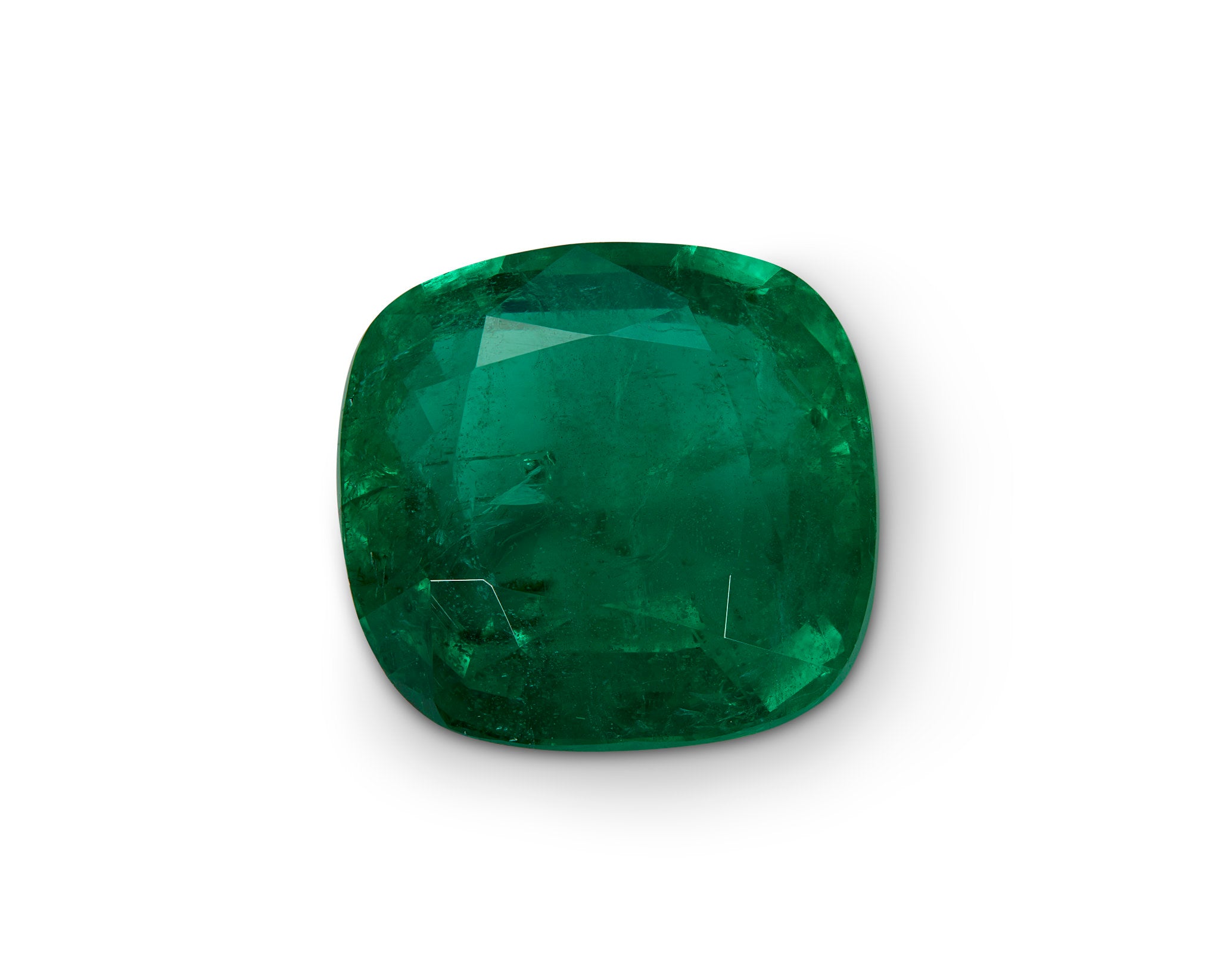 2.26ct Zambian Emerald Cushion Cut