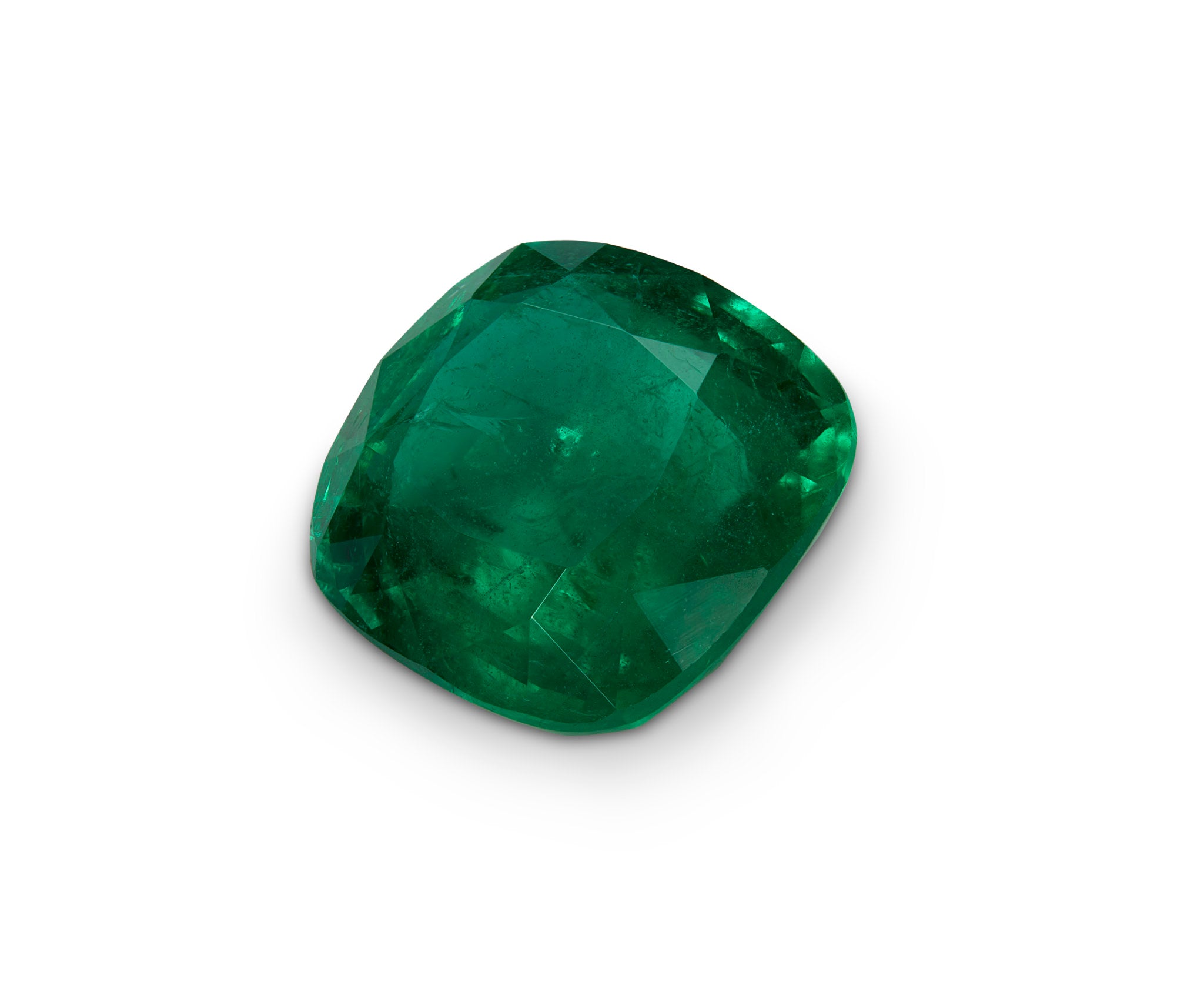 2.26ct Zambian Emerald Cushion Cut