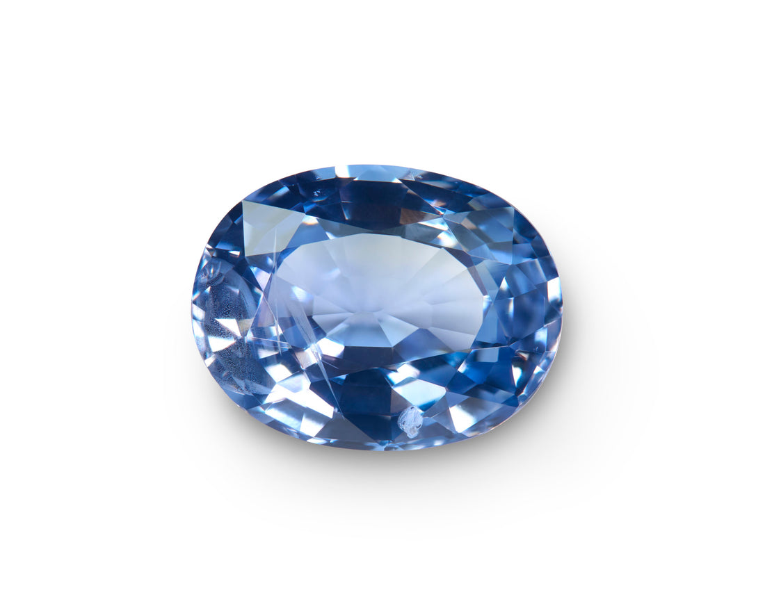 2.28ct Blue Sapphire Oval Cut Sri Lanka Origin