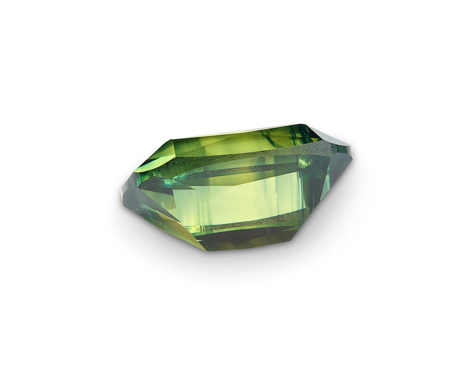 2.30ct Green Sapphire Cushion Cut