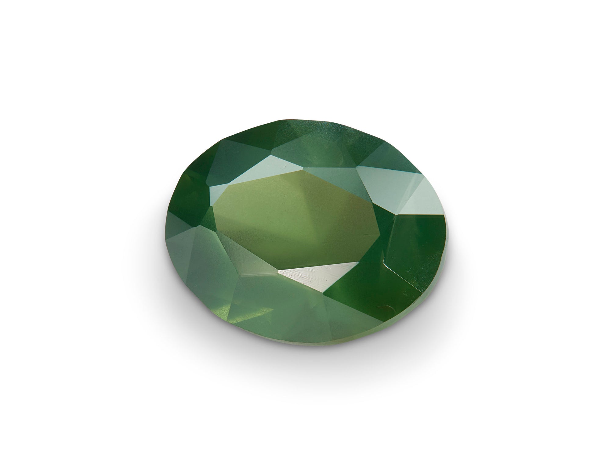 2.30ct Rolex Green Sapphire Oval Cut Australia Origin