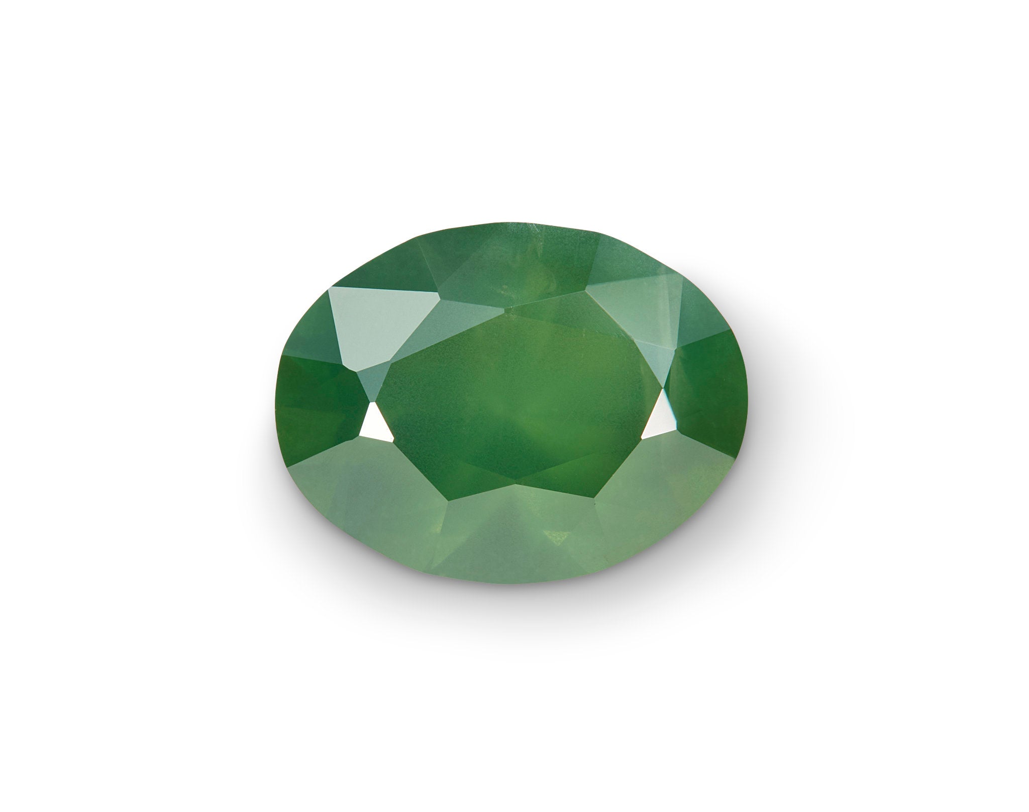 2.30ct Rolex Green Sapphire Oval Cut Australia Origin