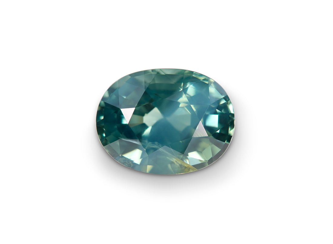 2.38ct Opalescent Teal Sapphire Australia Origin