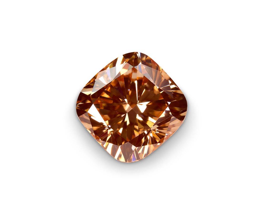2.43ct Fancy Peach Lab Diamond