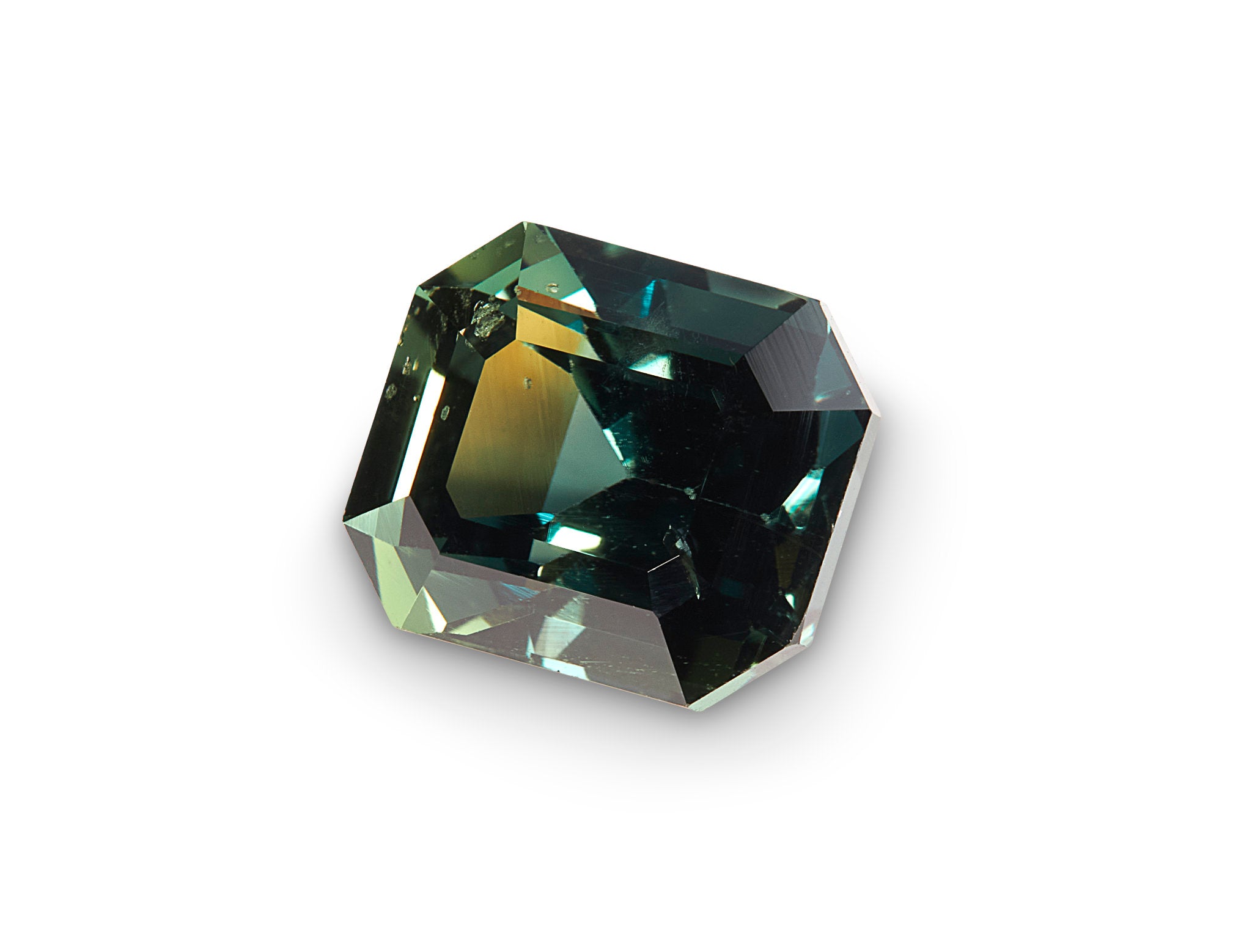 2.53ct Bluish Green Sapphire - The Sapphire Merchant