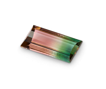 2.53ct Watermelon Tourmaline Baguette Cut