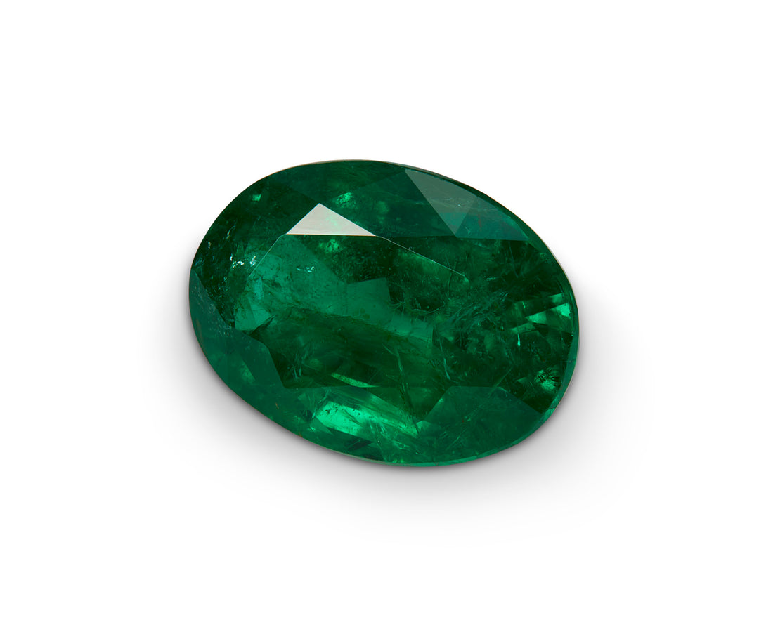 2.66ct Zambian Emerald Oval Cut