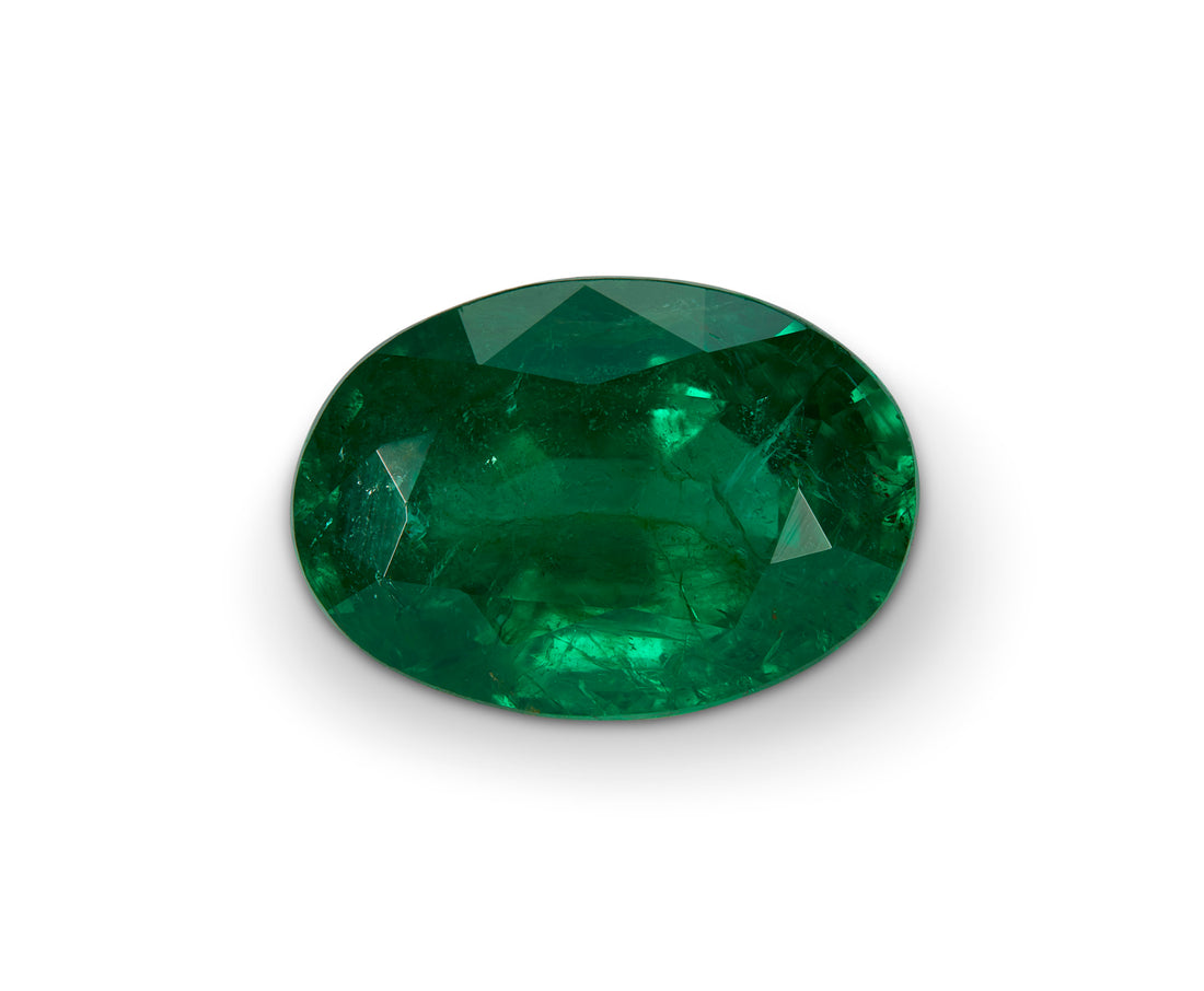 2.66ct Zambian Emerald Oval Cut