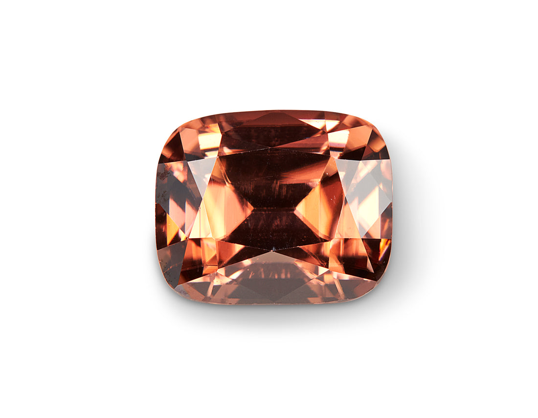 2.76ct Coral Zircon - The Sapphire Merchant