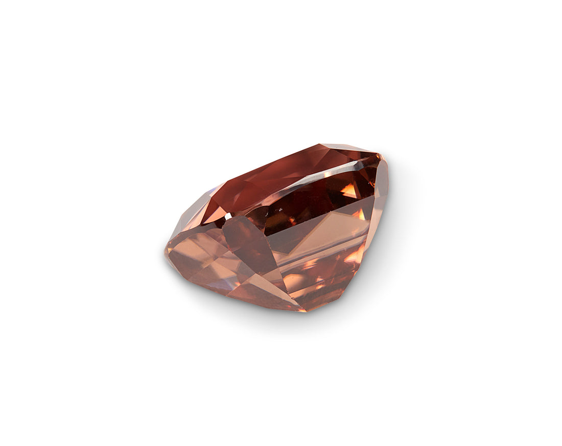 2.76ct Coral Zircon - The Sapphire Merchant