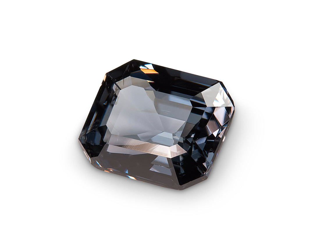 2.86ct Gunmetal Burmese Spinel - The Sapphire Merchant