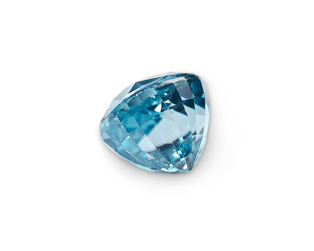 2.92ct Cambodian Blue Zircon - The Sapphire Merchant