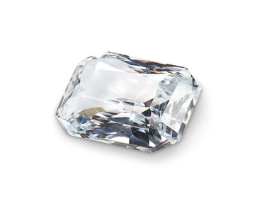 4.04ct White Sapphire - The Sapphire Merchant