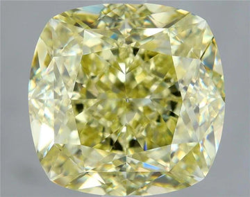 3.01ct Cushion brilliant Natural Diamond (Colour Fancy Yellow, Clarity VS2, GIA Certified)
