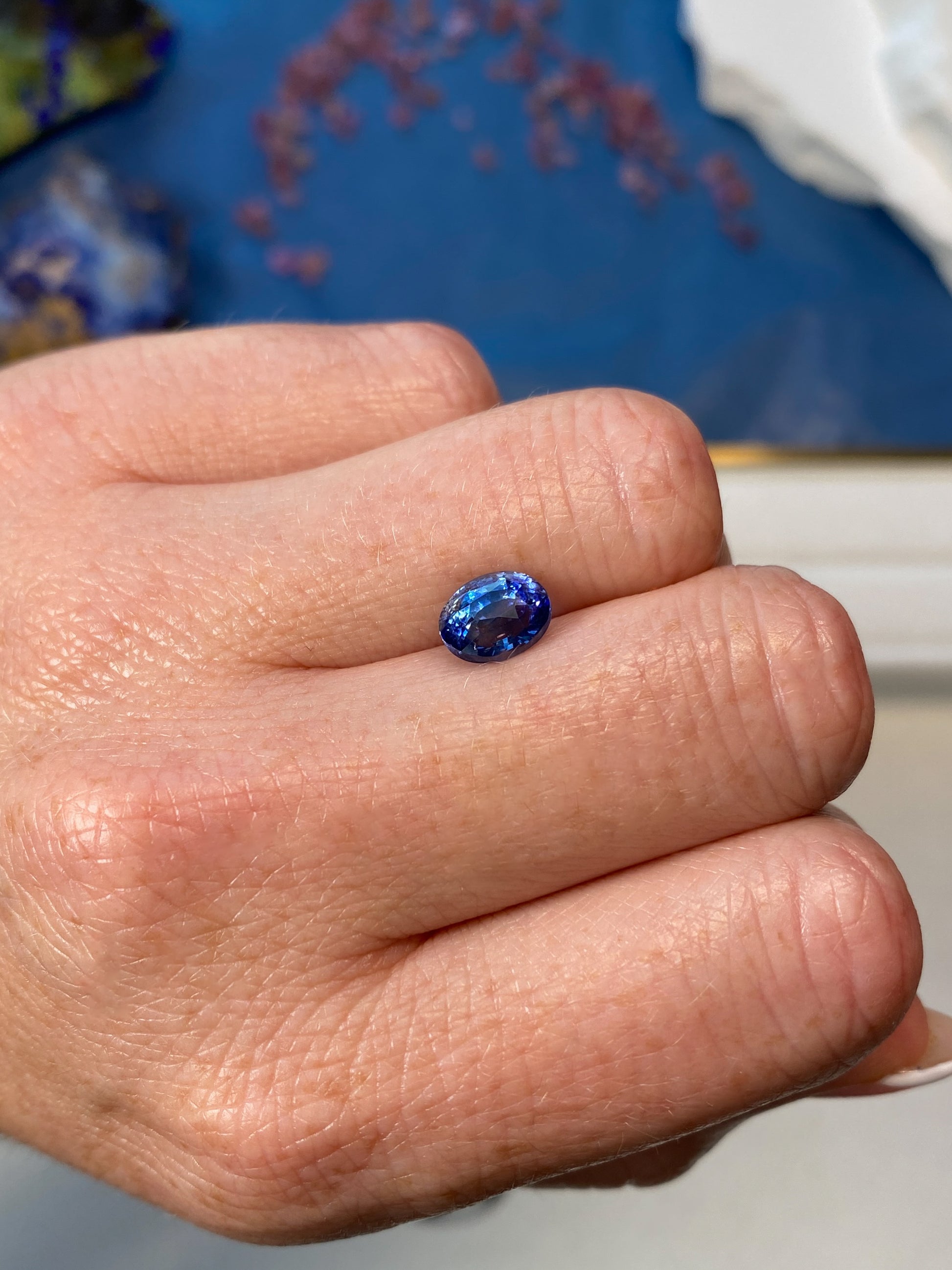 3.02ct Blue Sapphire