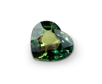 green sapphire heart