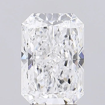 3.07ct Radiant Lab Grown Diamond (Colour D, Clarity FL, IGI Certified)