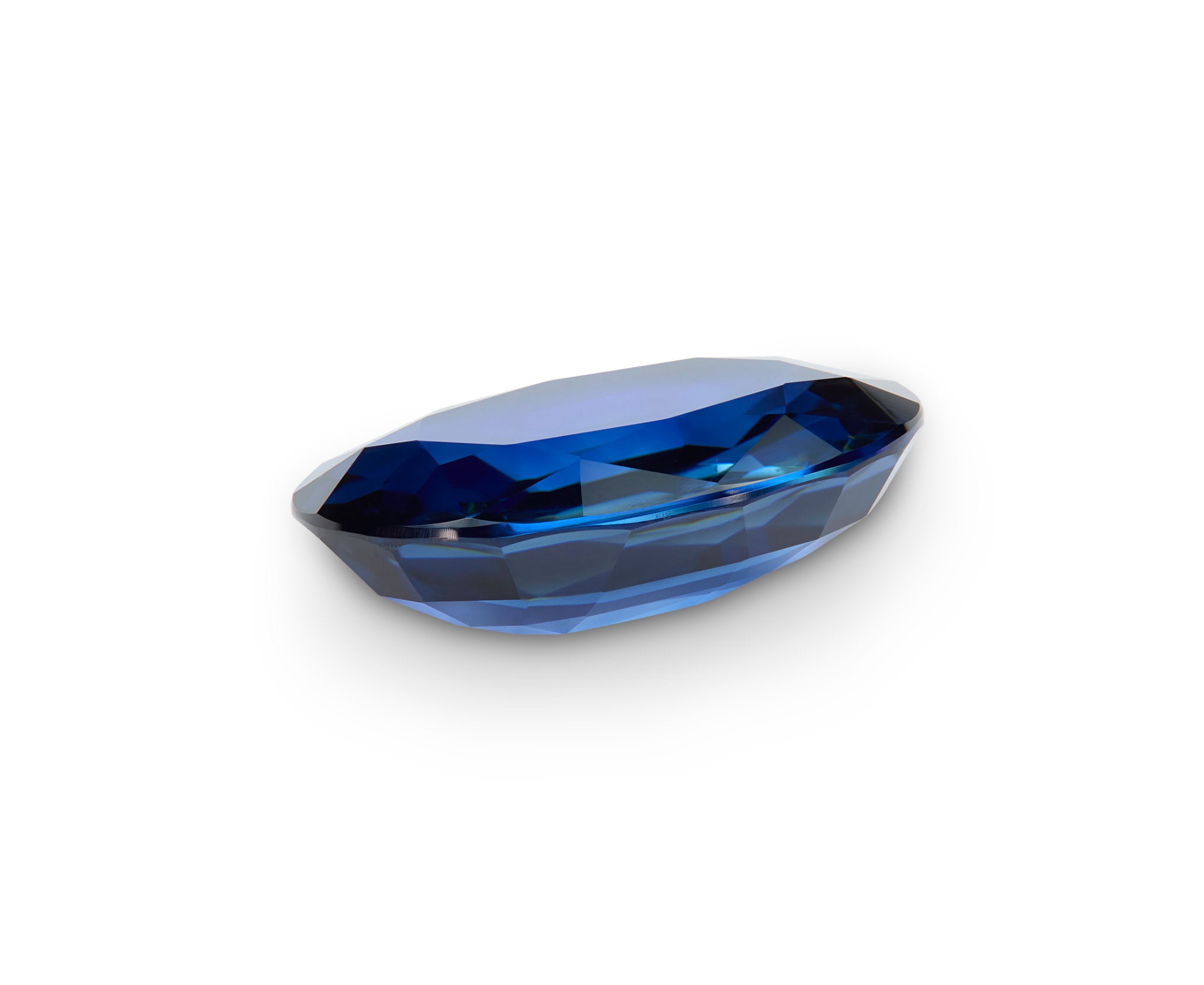 3.09ct Blue Sapphire Oval Cut