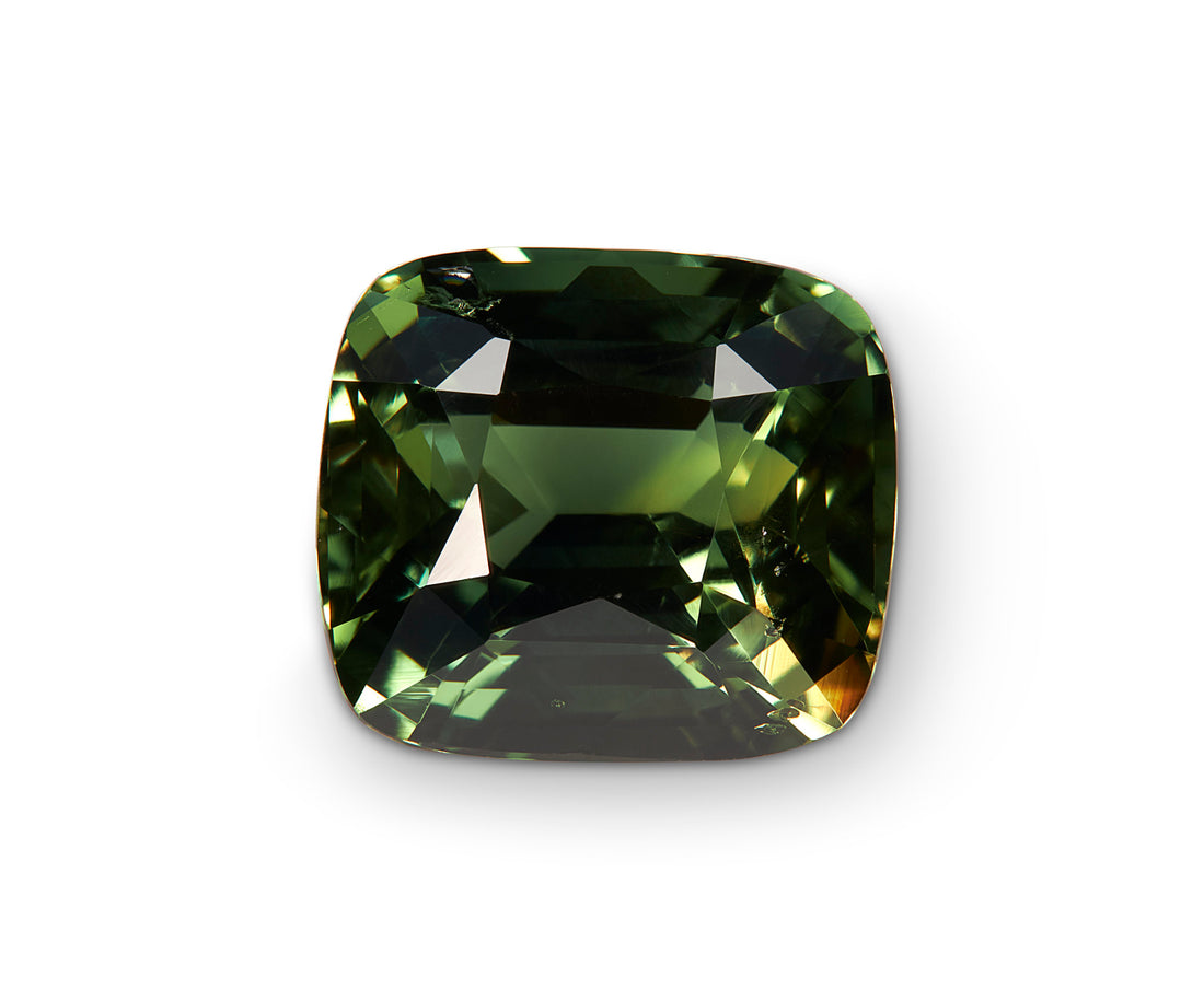 3.12ct Green Sapphire - The Sapphire Merchant