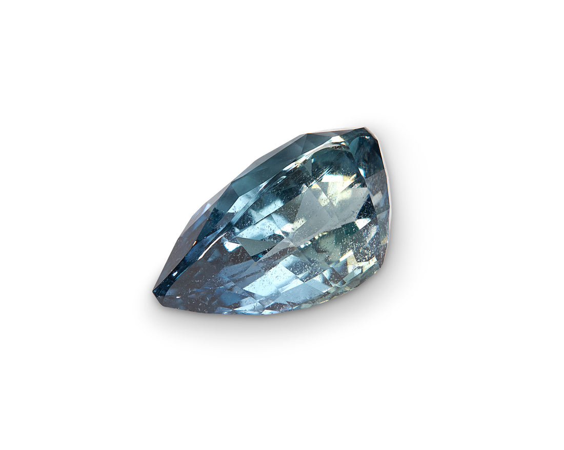 3.12ct Teal Sapphire - The Sapphire Merchant