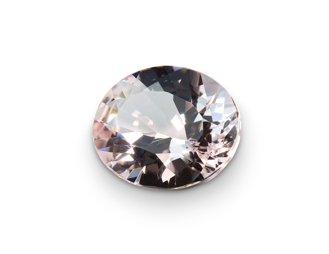 3.18ct Morganite Oval Cut