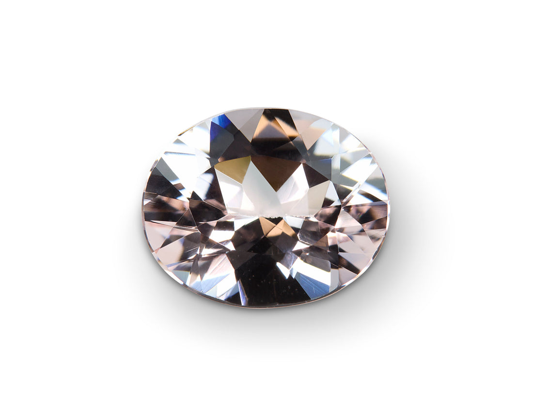 3.18ct Morganite Oval Cut