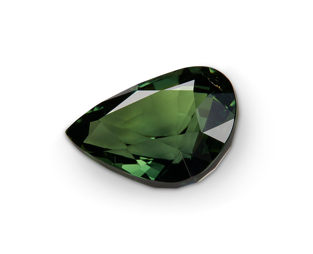 3.29ct Green Sapphire - The Sapphire Merchant