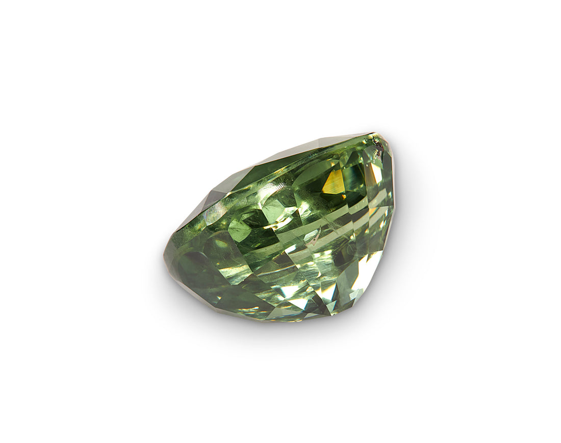3.33ct Teal Green Sapphire - The Sapphire Merchant