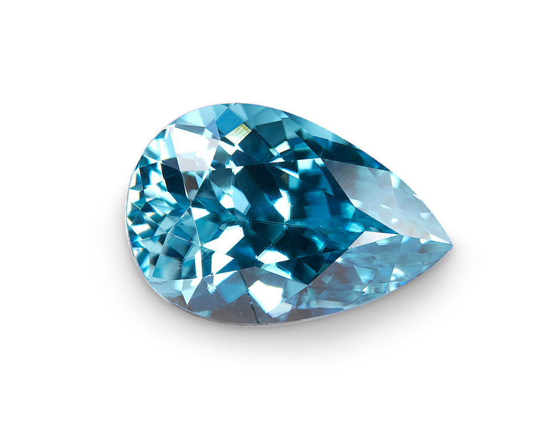 3.33ct Cambodian Blue Zircon - The Sapphire Merchant